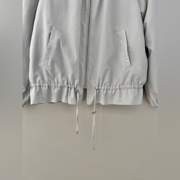 Zara Basic Full Zip Lightweight  Bomber Jacket Size Small Windbreaker - Picture 3 of 4